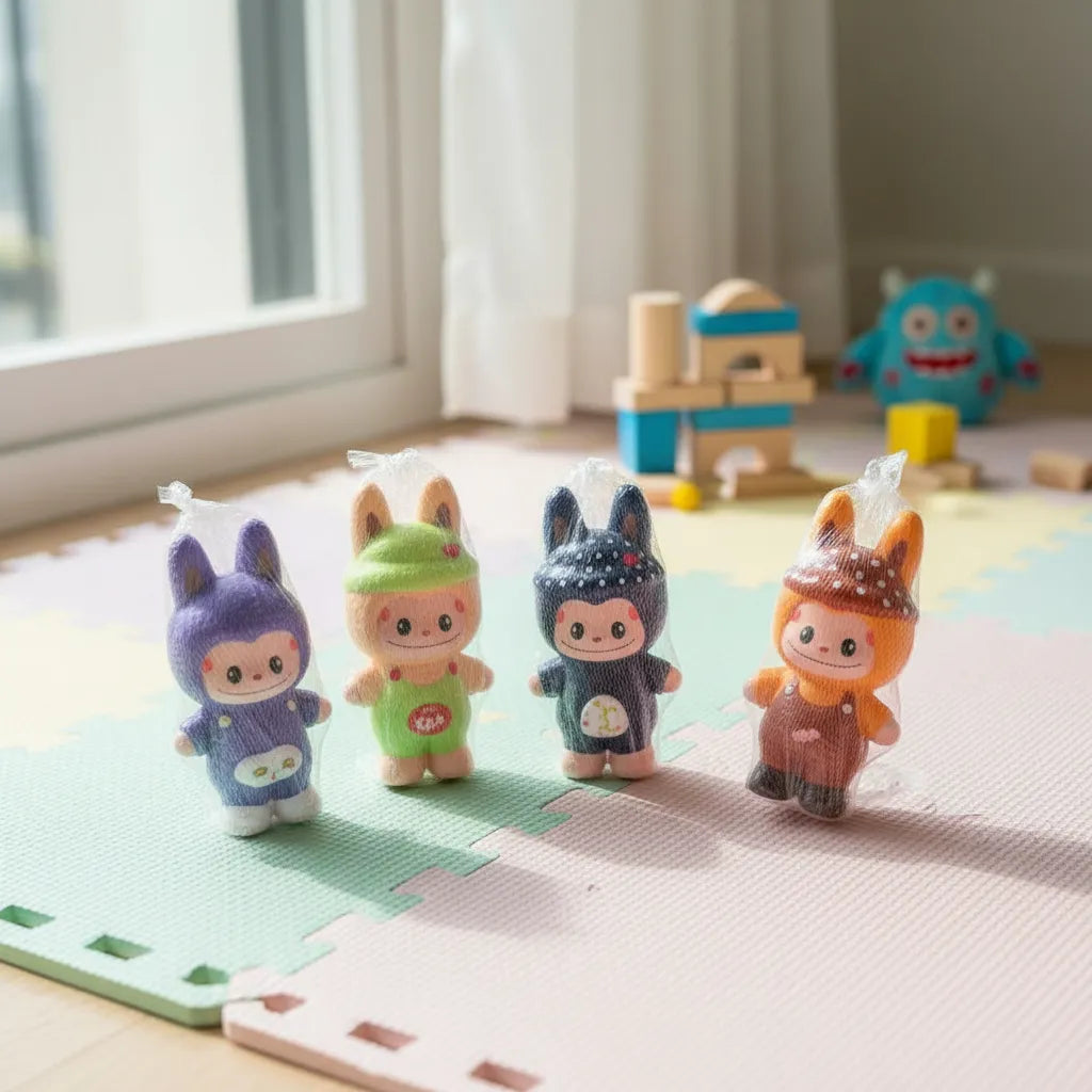 Squishies Labubu – Pack de 2 Antiestrés