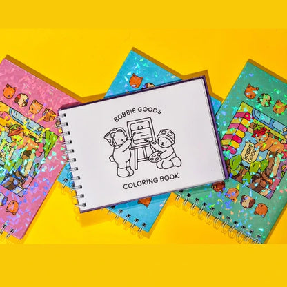 Set de 4 Libros Bobbie Goods para Colorear