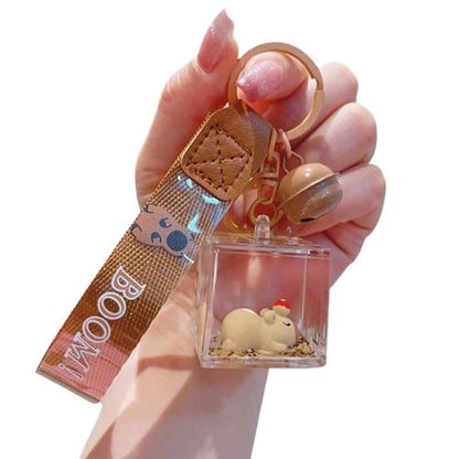 Llavero Capibara Acrílico