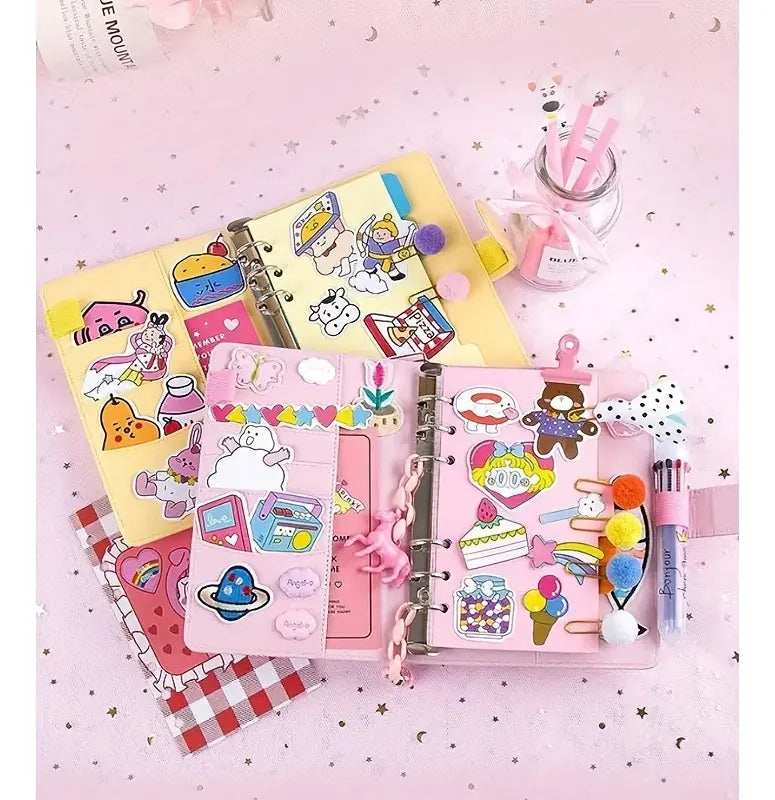 Agenda Organizadora Planeador Kawaii con Accesorios