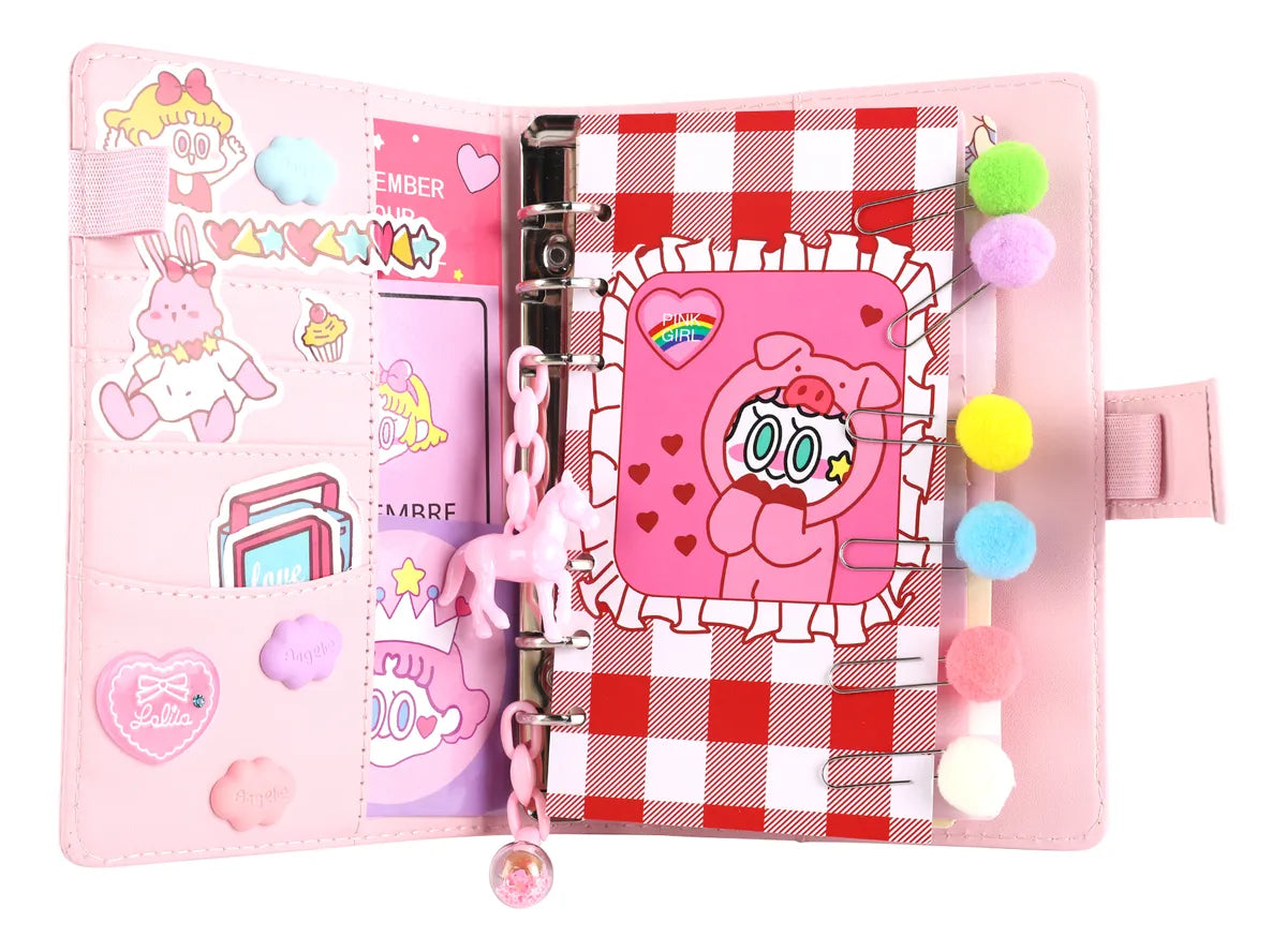 Agenda Organizadora Planeador Kawaii con Accesorios