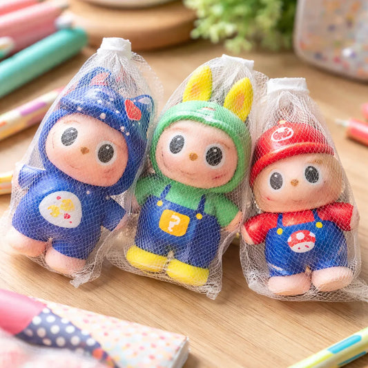 Squishies Labubu – Pack de 2 Antiestrés