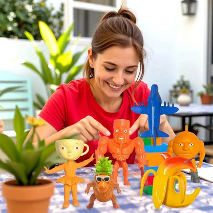 Colección de 12 Figuras Rainbow Tralalero Tralala