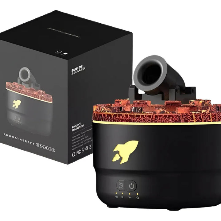 Humidificador de Aroma Tipo Cañón – Black