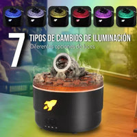 Humidificador de Aroma Tipo Cañón – Black