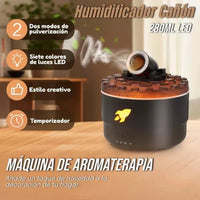 Humidificador de Aroma Tipo Cañón – Black