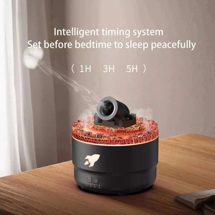 Humidificador de Aroma Tipo Cañón – Black
