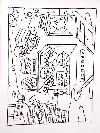 Set de 4 Libros Bobbie Goods para Colorear