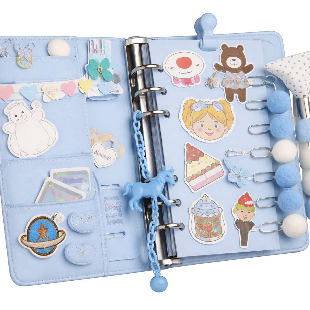Agenda Organizadora Planeador Kawaii con Accesorios
